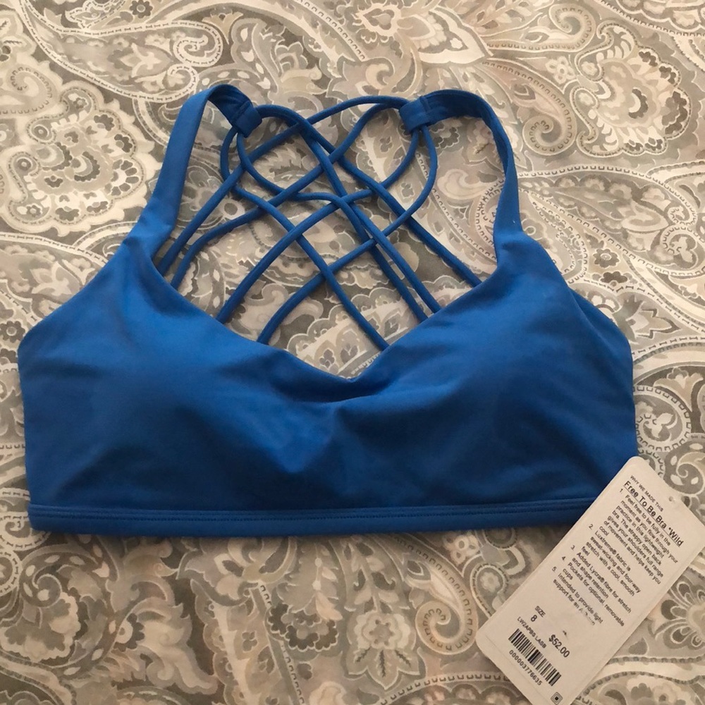 Lululemon Free To Be Bra -wild- NWT size 8